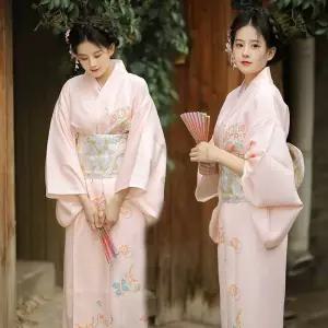 일본 전통 기모노 사쿠라 전통의상 코스프레 의상 유카타