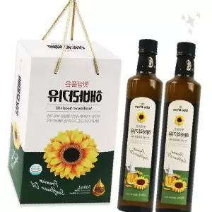 식용유 해바라기유 샐러드 드레싱 요리 조리 튀김 볶음 식재료 오일 선물 세트