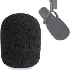 YOUSHARES SM7B 팝 필터 Shure 마이크용 윈드스크린 다이나믹 보컬 호환 RK345 및 A7WS 대체품