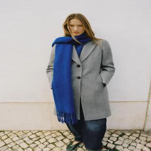 [매장정품] ZARA 패드 소프트 코트 - 그레이 3046/282/802