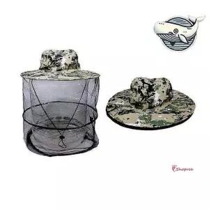 밀리터리 그물 모자 여름 벌레방지 햇볕차단vwx049