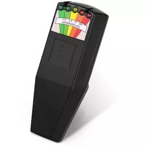 컬러 트리 휴대용 LED EMF 자기장 유령 사냥 감지기 전자기 초자연적 장비 테스터 50Hz-20 000Hz 블랙
