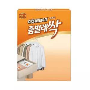 컴배트 좀벌레싹 오렌지 서랍장용 8 개옷장용4개 퇴치약