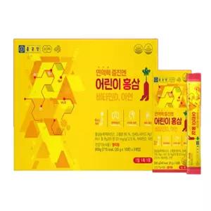 유쎌스토어 어린이 홍삼 젤리형 20GX30포 웰빙라이프 어린이홍삼
