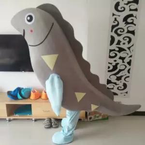 물고기 인형탈 조개 홍보 캐릭터 코스튬 세트 공연 상어