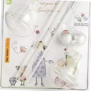 신생아 젖병 빨대컵 호환 니플 스트로우 리필 세트 2개입 빨대컵부속품 젖병호환빨대 이유식준비물