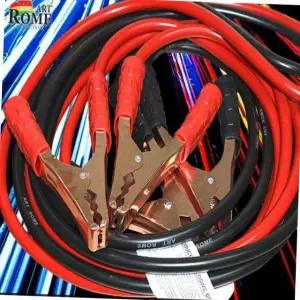 차량용 자동차 배터리 방전 비상 점프선 케이블 4m 500a 12v 24v 공용 대형차점프선 안전점프선 연장점프선