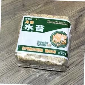 천연 건조 압축 수태 75g 이끼 토피어리 난재배 원예 분갈이 자재 가드닝용품 건조수태 풍란수태