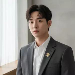 [하프클럽/]남성 정장 자켓 셔츠 포인트 별 브로치 옷핀 배지 액세서리
