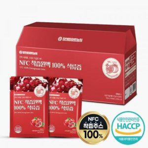 NFC 100% 석류즙 70ml x 30포 착즙원액 무첨가 여성건강 피부미용 간편 파우치
