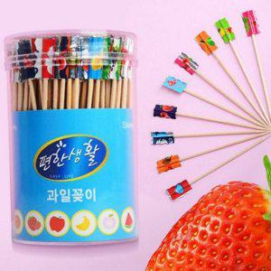 과일 꼬치 디저트 꼬치 일회용 요지 샌드위치 이쑤시개 파티용 데코 식당용 업소용 바베큐 핑거 생일 푸드