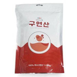 구연산 세정제 대용량 구연산 다용도 욕실용 청소용 세탁용 1kg 천연 세탁조 클리너