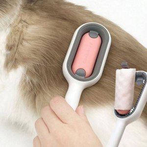 강아지 빗 고양이 빗 반려동물 마사지 제거 관리 미용 실리콘 세척 셀프 빗살