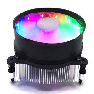 rgb 쿨러 데스크탑 쿨러 시스템 컴퓨터 냉각팬 3핀 액세서리 알루미늄 방열판 메인 보드 전자 부품