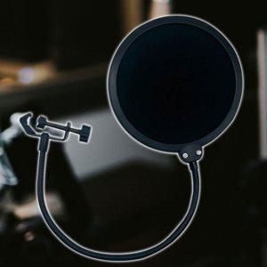 마이크 팝 스크린 마이크 팝필터 윈드스크린 스탠드팝 녹음용 노래방 방송용 인터넷 장비 음향 1인 방송