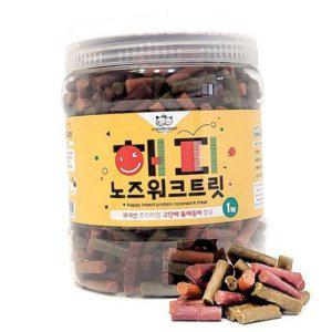 강아지 노즈워크 간식 강아지 훈련 간식 기능성 고단백 애견 보상 프리미엄 대용량 유산균 개간식 특별