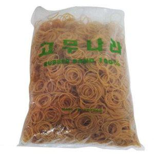 고무줄 1kg 문구용 고무줄 공장용 포장용 사무실 생활 가정용 다용도 4cm 신축성 사무용 반투명 고무링