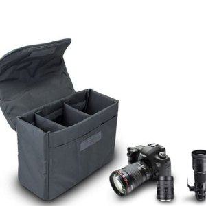 카메라 이너백 카메라 가방 휴대용 dslr 파우치 경량 방수 칸막이 촬영용 수납함 완충제 탈부착 케이스