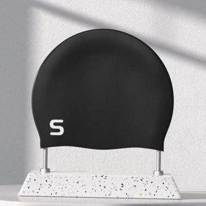 실리콘 수영모자 방수 수영모자 경량 트레이닝 성인 남성 주니어