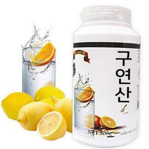 구연산 500g 무수 구연산 식품용 레몬산 베이킹 세척 클렌징 청소용 식용 먹는 가루 음료 식초 천연 첨가