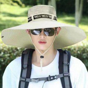 썬캡 모자 여름등산 중년 썬캡 빅사이즈 챙모자 남자 휴양지 남성 농사모자 와이어