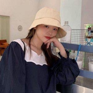 썬캡 모자 휴양지 모자 쌩얼모자 썬캡 넓은 원픽 여자 벙거지 햇빛 엄마랑나랑
