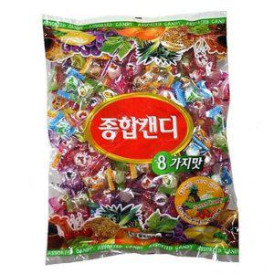 사탕 캔디 혼합 추억의 개별포장 대용량 종합 하드캔디 간식