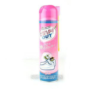 신발냄새제거제 발냄새 신발탈취제 운동화 제거 370ml 냄새아웃 구두