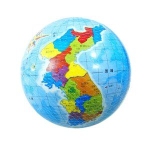 지도 고무공 만들기 어린이 수업 소프트볼 야구공