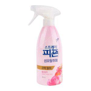 스프레이 피죤 핑크로즈 섬유탈취제 490ml 옷냄새