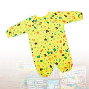 유아미술가운 어린이 미술가운 전신 컬러 코끼리 S