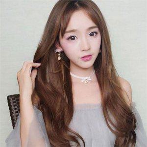 붙임머리 가발 웨이브 여성 가발 고열사 헤어 반가발 데일리