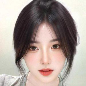 시스루 앞머리 가발 원터치 앞머리 데일리 볼륨