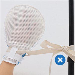 안전 자해 방지 장갑 필수품 노인 보호 장갑 환자 병원