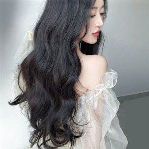 클립형 롱 웨이브 붙임머리 진짜 여성 똑딱이 가발 데일리 포인트
