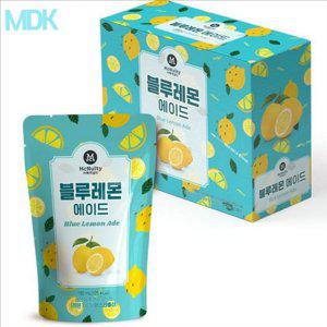 시원한 블루 레몬에이드 대용량 아이스 블루 레몬에이드 10개입 파우치 홈카페