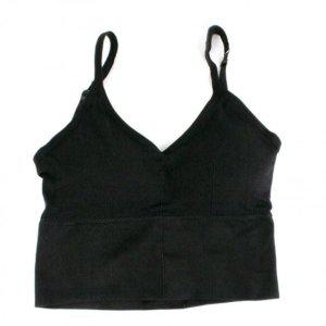 여자속옷 브라 이너 브라탑 검은색 나시 내장