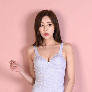 노와이어 기본나시 면브라 여름나시 브라탑나시