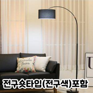 OL 폴로장스탠드X와이엠LED볼전구숏타입(전구색)