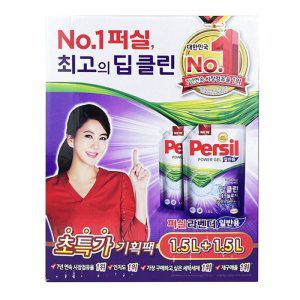 IS-M 퍼실 라벤더 일반용 리필 1.5L X 2입