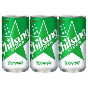 롯데 칠성사이다 190ml x 60캔 (30캔x2박스)