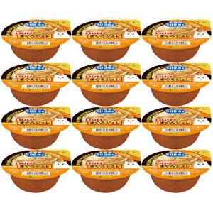 고양이 푸딩 닭가슴살 유산균 65g 12P 반려묘 츄르