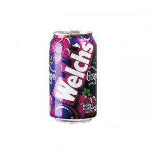 과즙 탄산음료 농심 웰치스(포도) 355ml x 24can (반품불가)