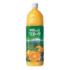 롯데칠성 제주감귤1.5 X 12PET (반품불가)