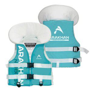V1 스윔자켓 15KG 허리 슬림 구명조끼 유아구명조끼