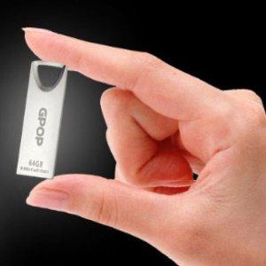 샤인실버 메탈 USB 메모리 128G 유에스비 메모리