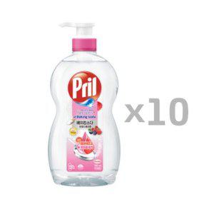 프릴 주방세제 베이킹소다 베리향 700ml 10개