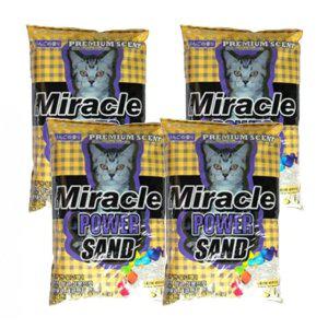 고양이 화장실 모래 베이비파우더향 5L 4P 캣 토일렛