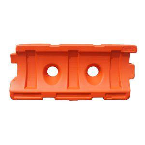 HDPE 대형 도로 방호벽 흰색 주황색