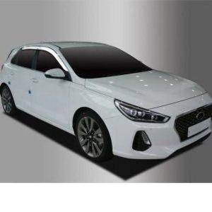 i30 썬바이저 크롬 선바이저 윈도우 바이저 4p